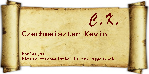 Czechmeiszter Kevin névjegykártya
